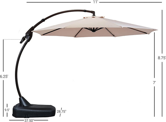 Deluxe NAPOLI Patio Umbrella