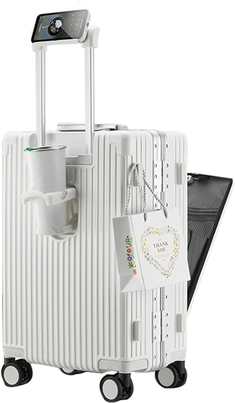 Load image into Gallery viewer, Aluminium Frame Hardside Spinner Wheel Luggage
