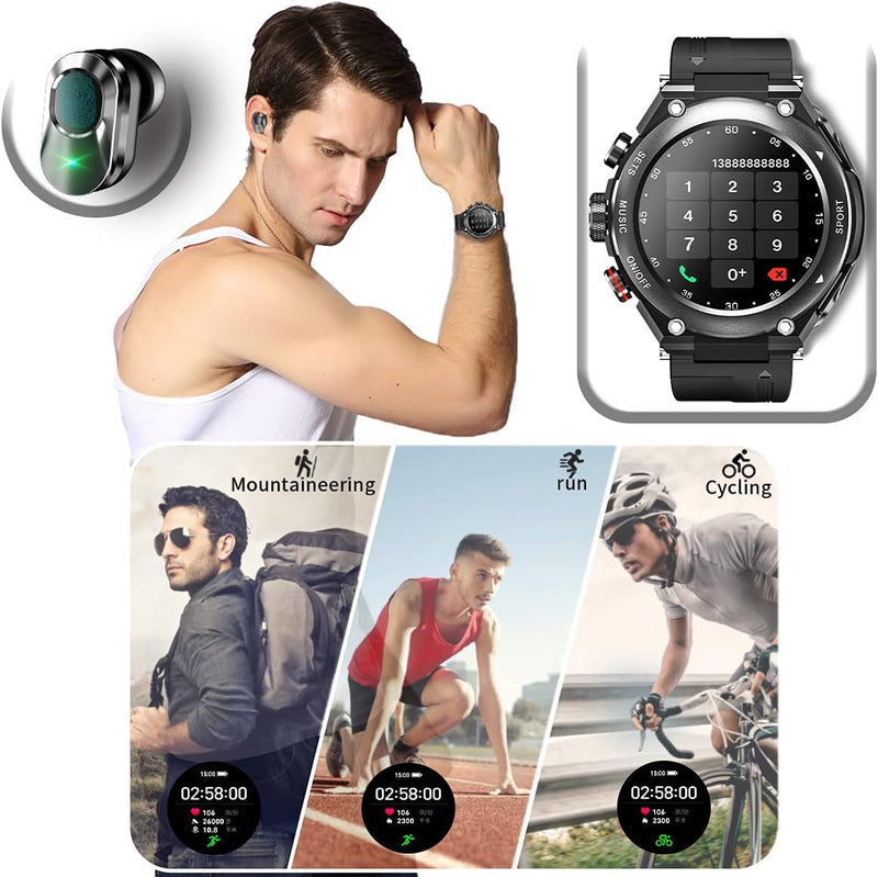 Load image into Gallery viewer, Smart Watch with Earbuds
