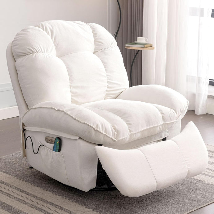 Power Recliner Chair with Massage